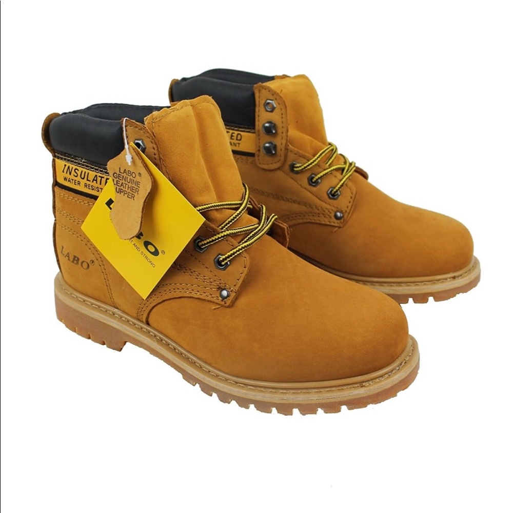 Men's Genuine Leather Work Boot